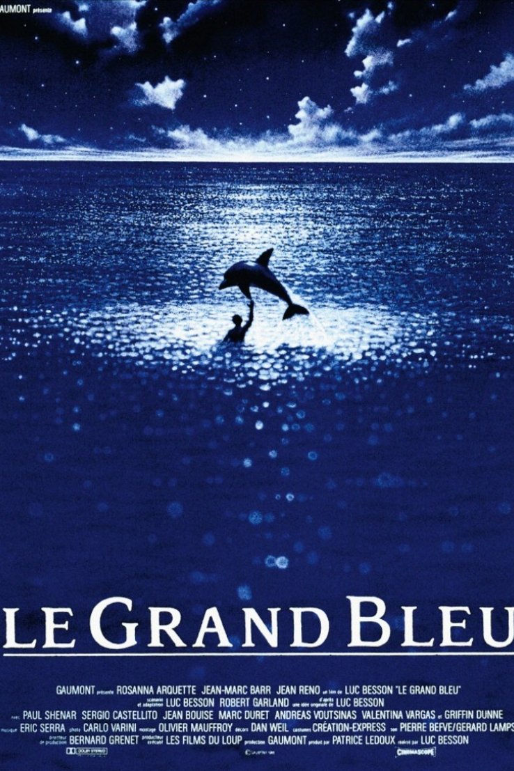 L'affiche du film Le Grand Bleu