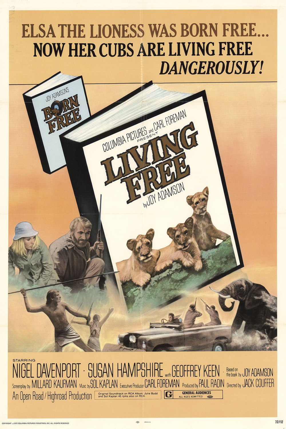L'affiche du film Living Free