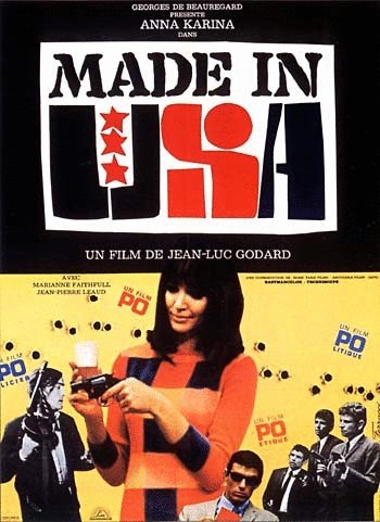 L'affiche du film Made in U.S.A.