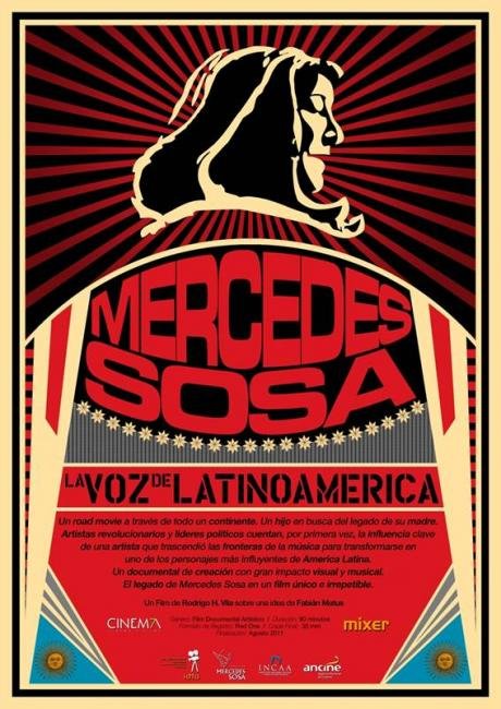 Spanish poster of the movie Mercedes Sosa: La voix de l'Amérique latine