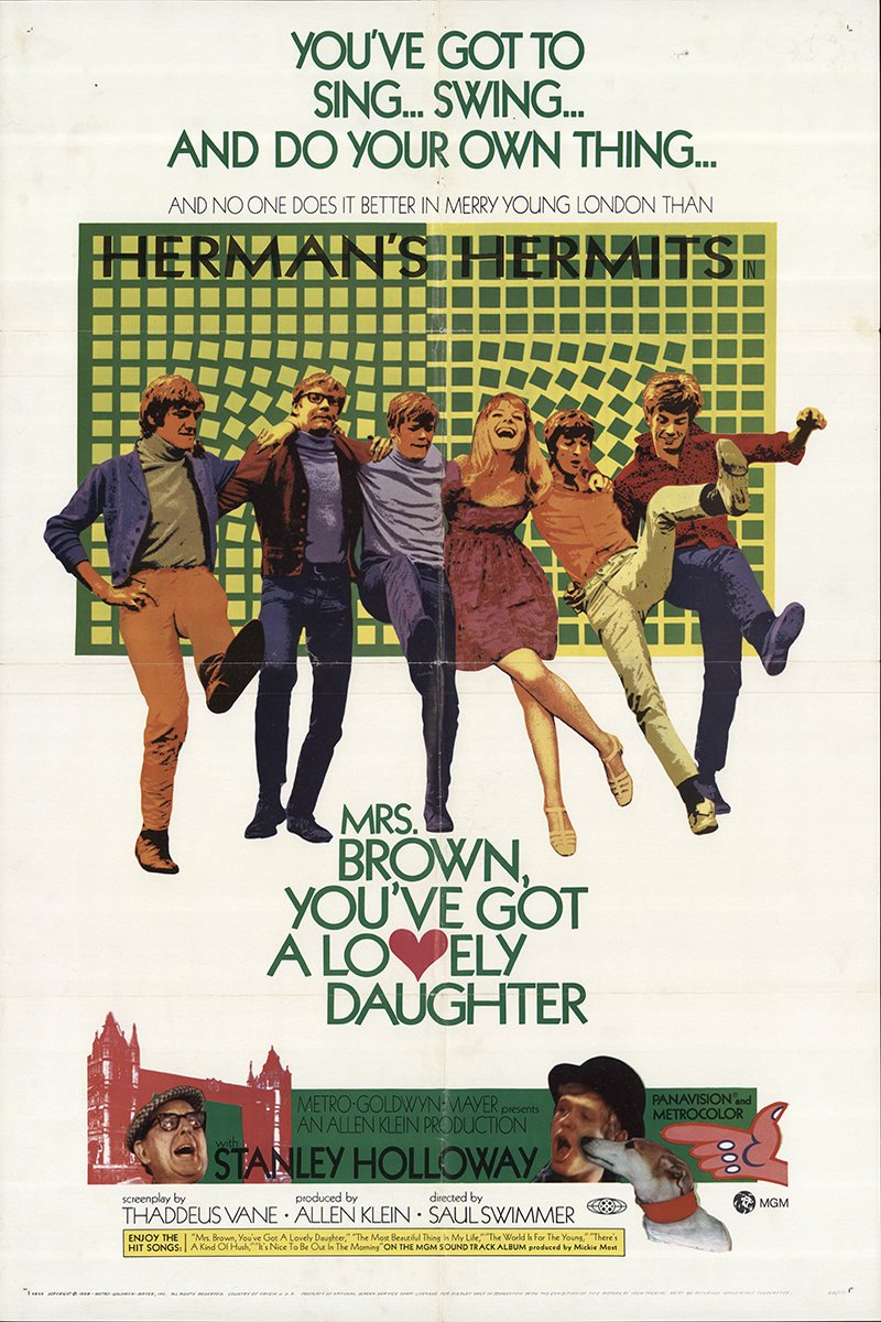 L'affiche du film Mrs. Brown, You've Got a Lovely Daughter
