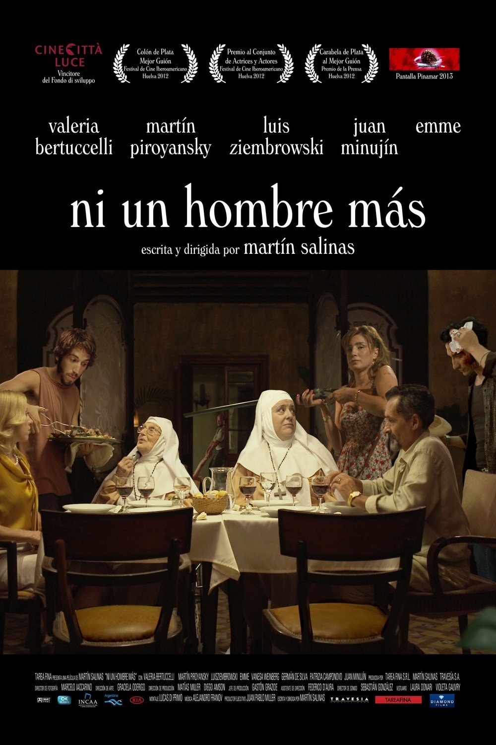 L'affiche originale du film Ni un hombre más en espagnol