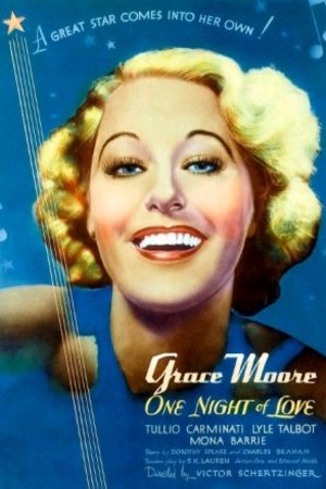 Poster of the movie One Night of Love [1934]