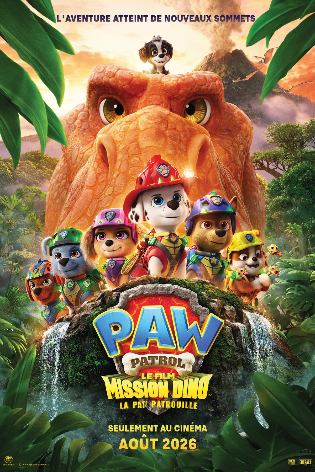 L'affiche du film La Pat' Patrouille: Le film - Mission Dino [2026]