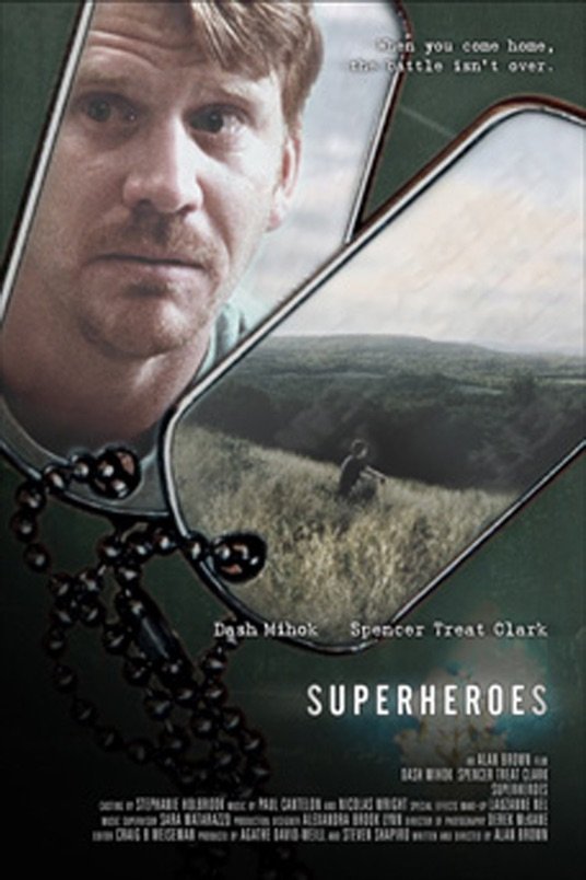 L'affiche du film Superheroes