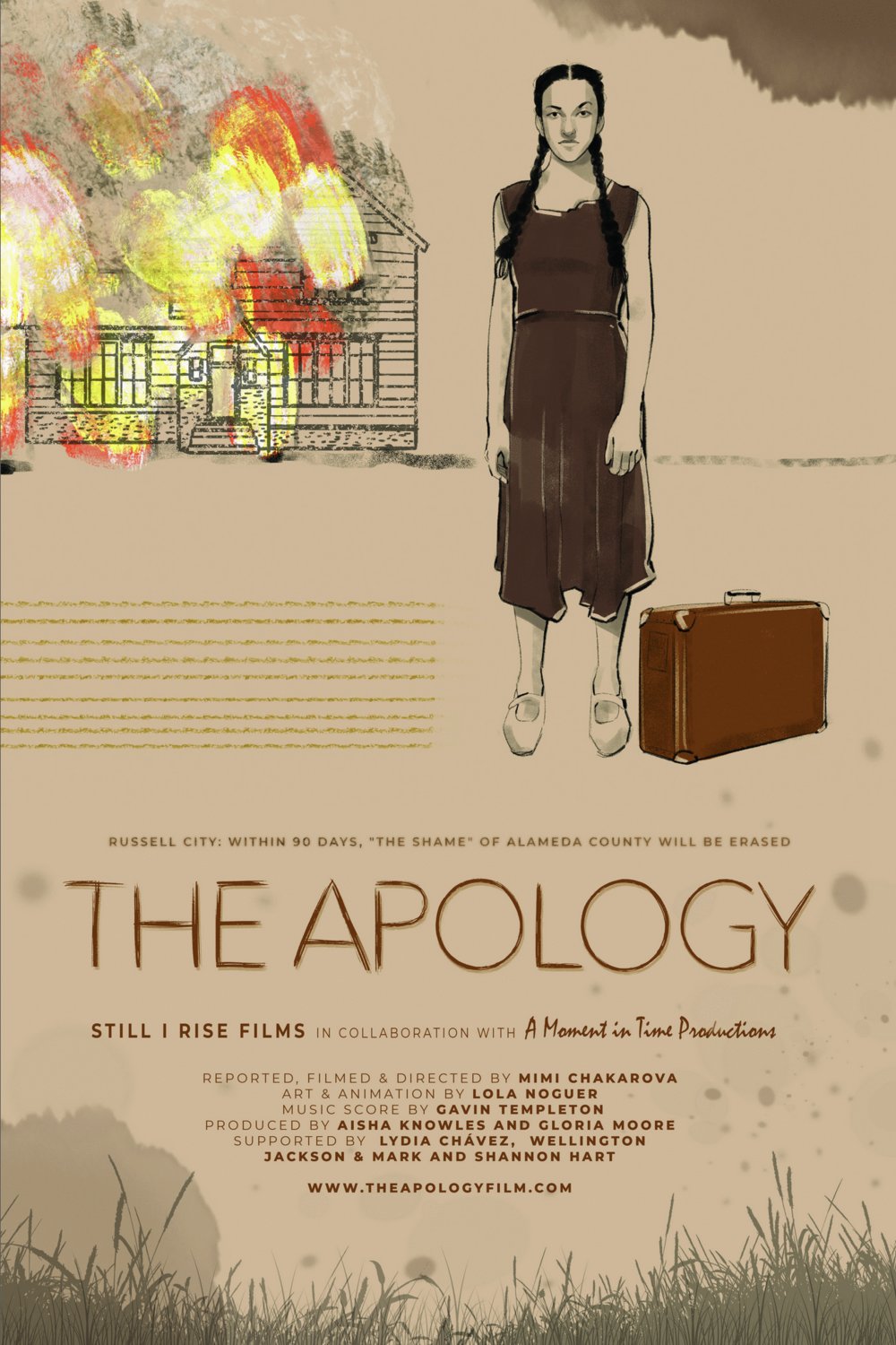 L'affiche du film The Apology