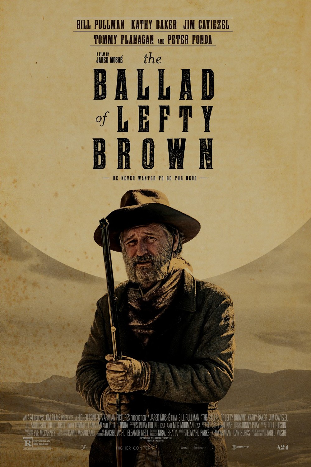 L'affiche du film The Ballad of Lefty Brown