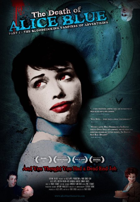 L'affiche du film The Death of Alice Blue