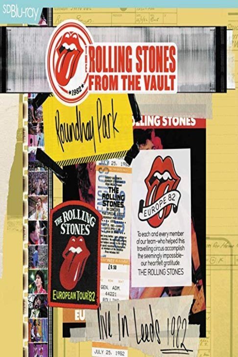 L'affiche du film The Rolling Stones: From the Vault - Live at Roundhay Park 1982