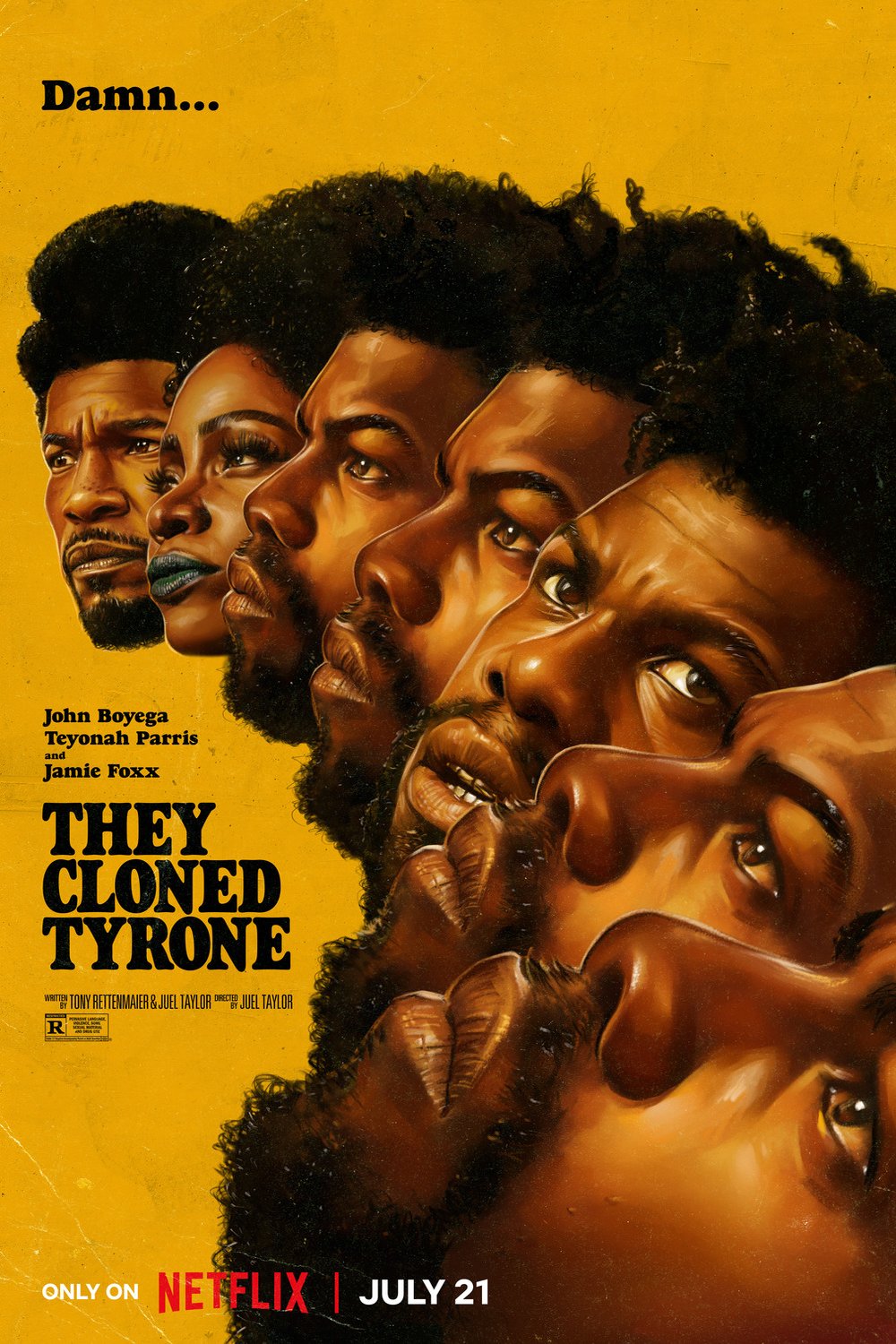 L'affiche du film They Cloned Tyrone