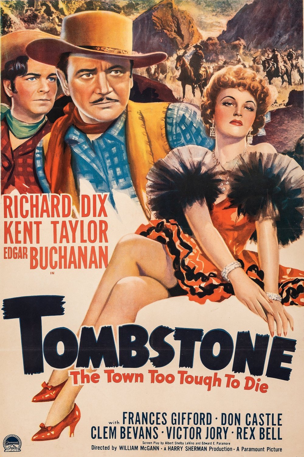 L'affiche du film Tombstone: The Town Too Tough to Die
