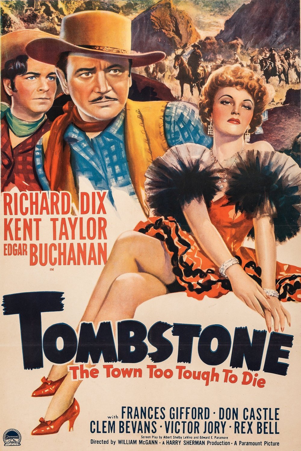 Poster of the movie Tombstone: The Town Too Tough to Die [1942]