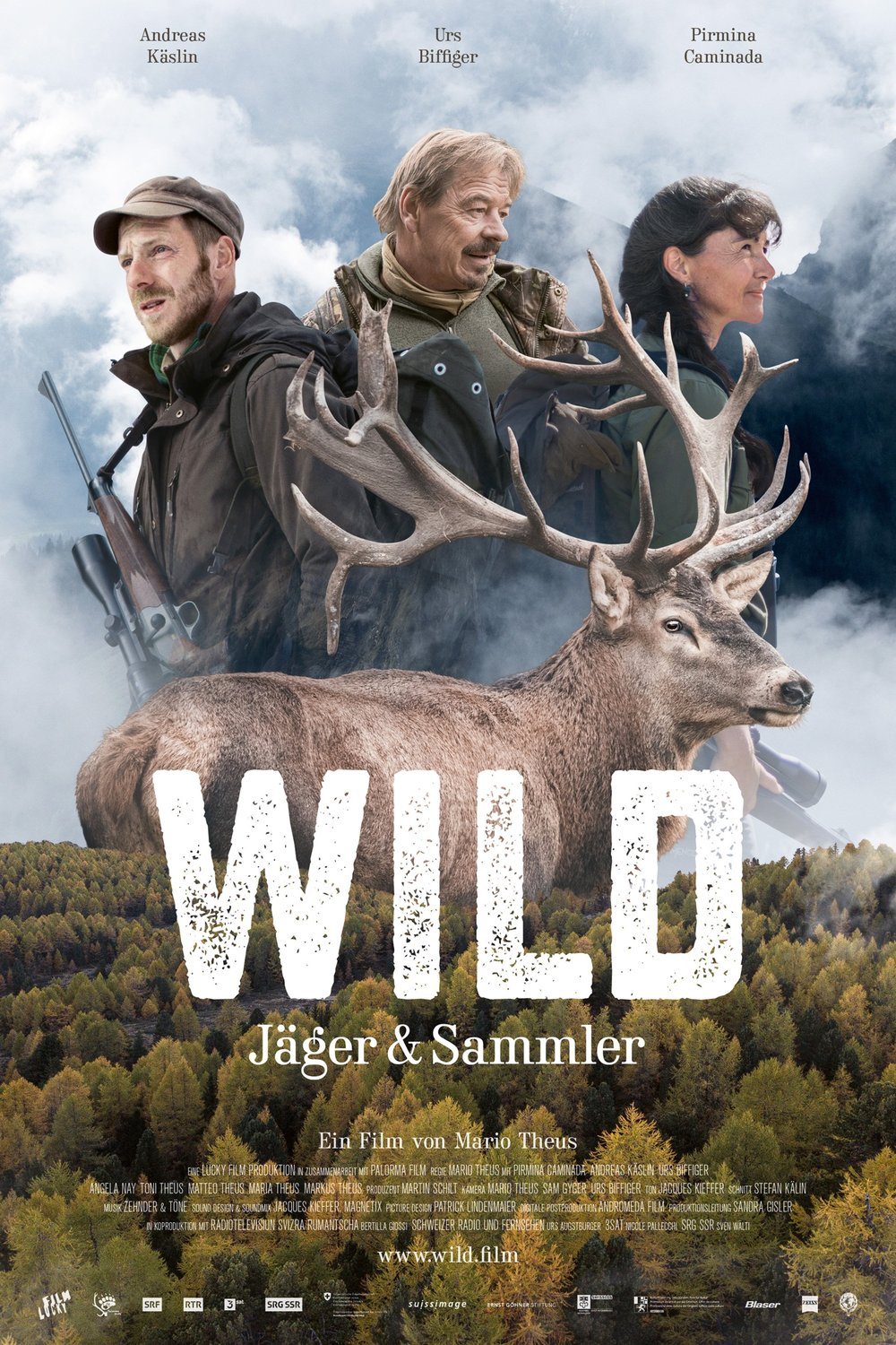 L'affiche originale du film Wild en allemand