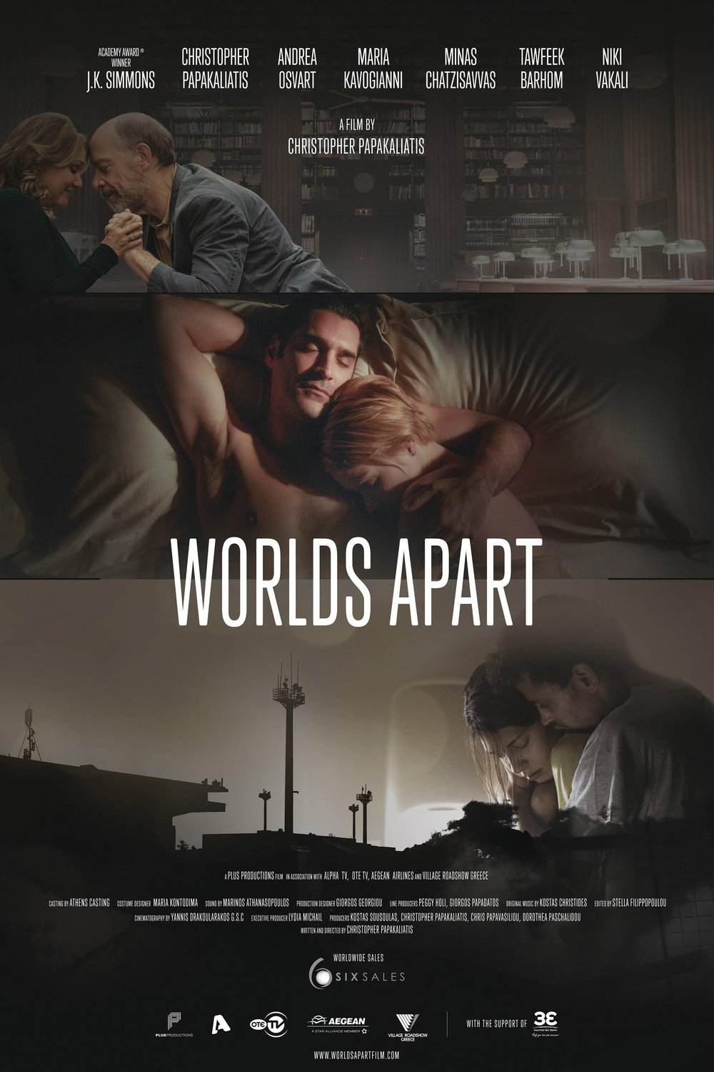 L'affiche du film Worlds Apart