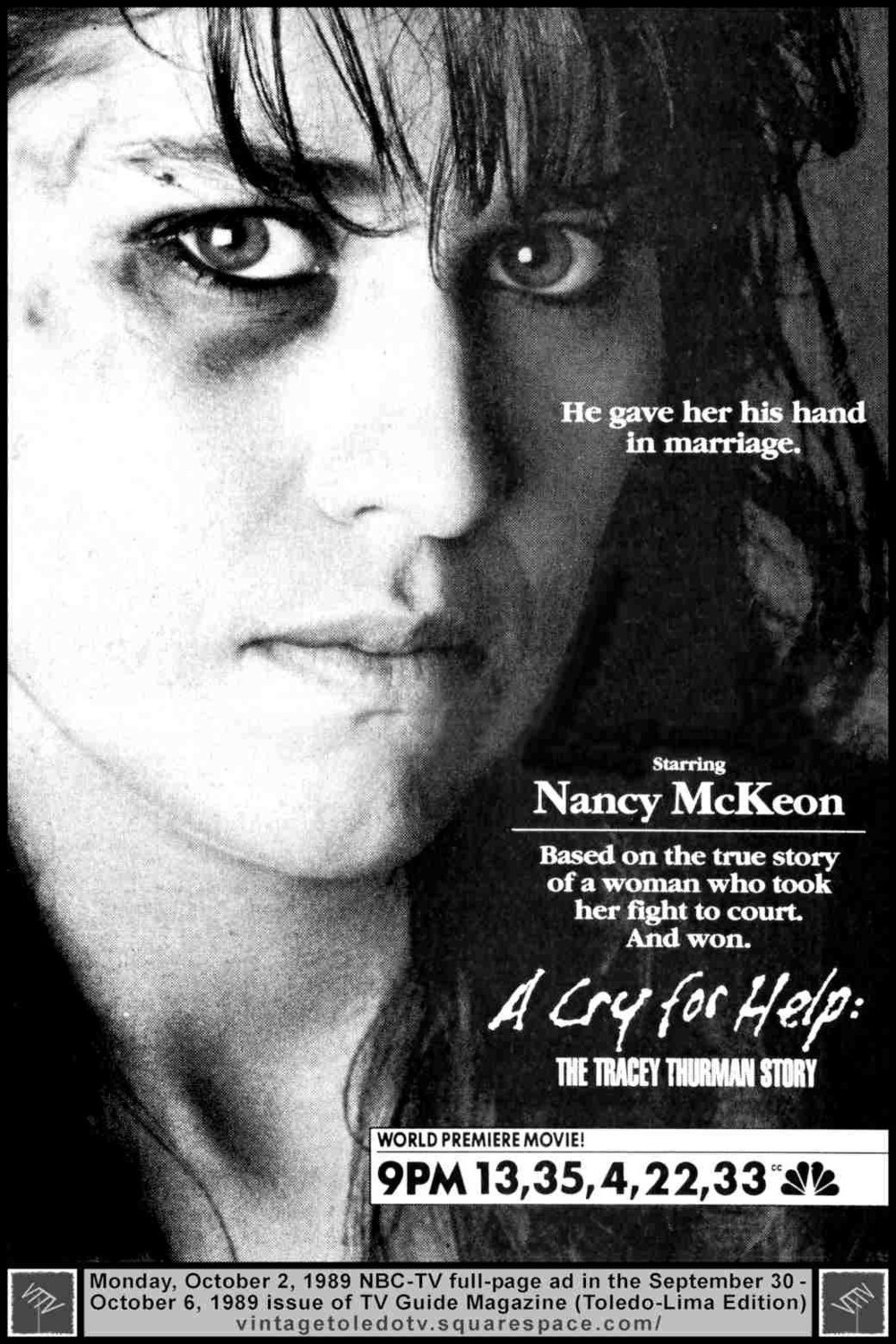 L'affiche du film A Cry for Help: The Tracey Thurman Story