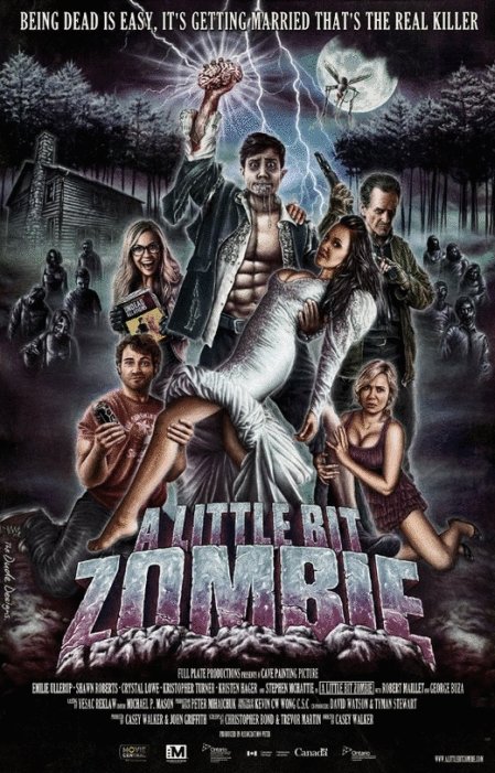 L'affiche du film A Little Bit Zombie
