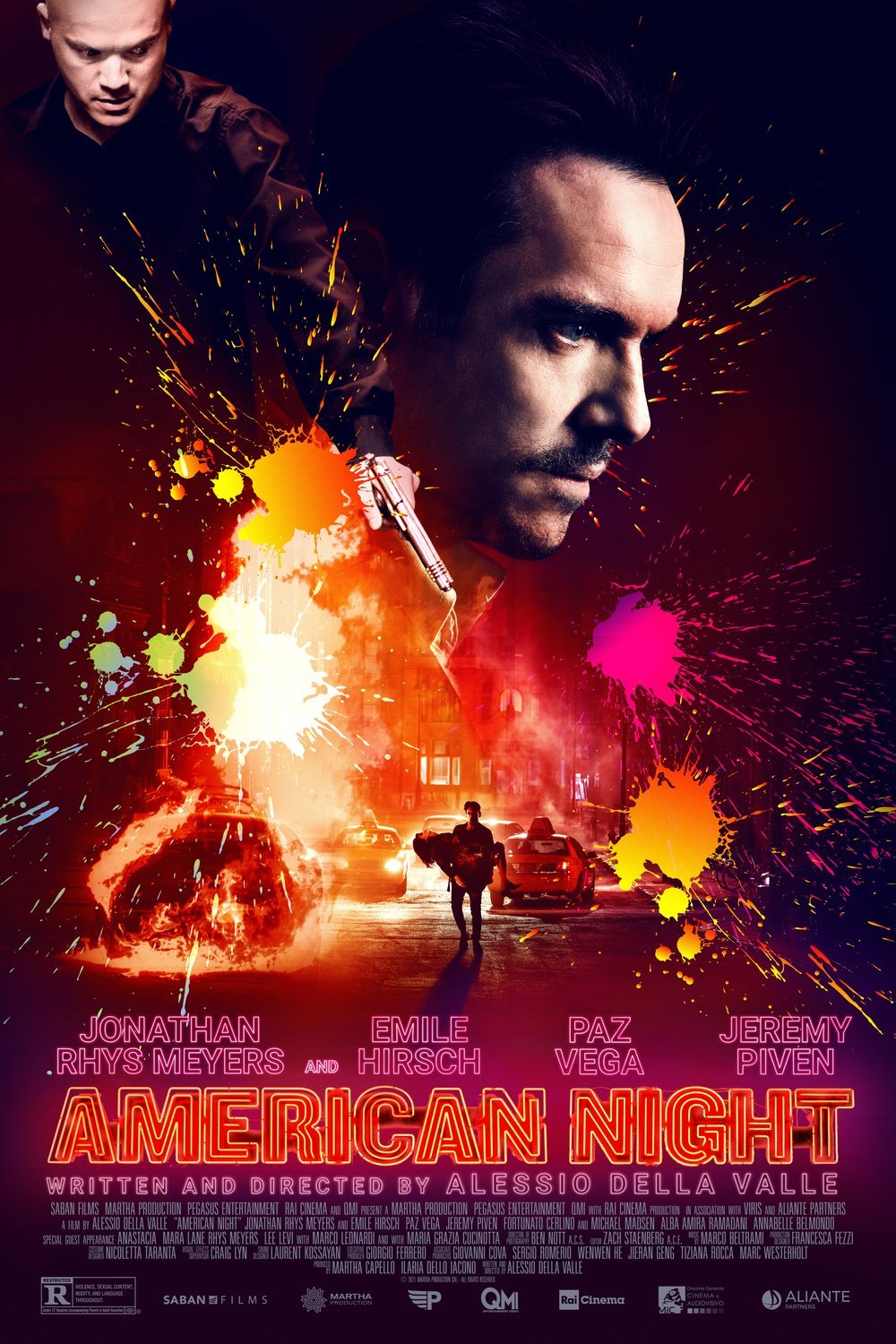 L'affiche du film American Night [2021]
