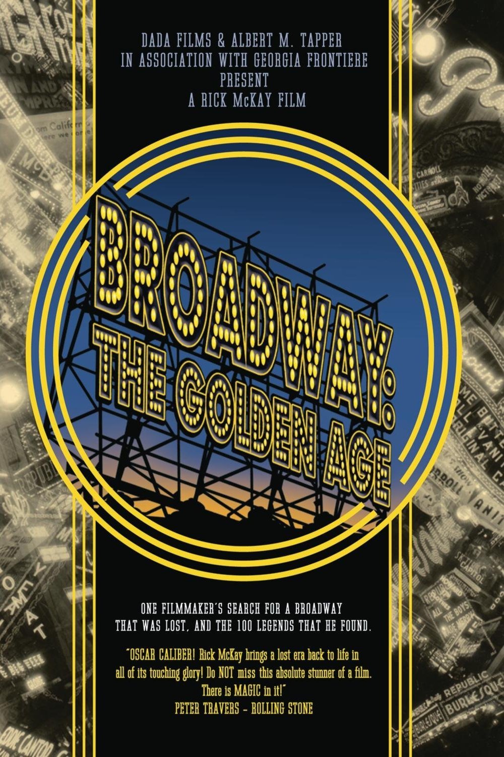 L'affiche du film Broadway: The Golden Age