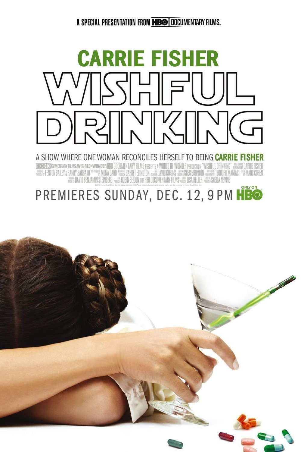 L'affiche du film Carrie Fisher: Wishful Drinking