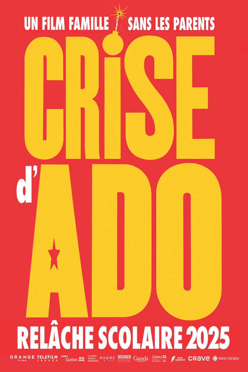 L'affiche du film Crise d'ado