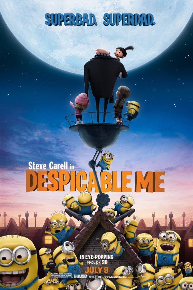 L'affiche du film Despicable Me
