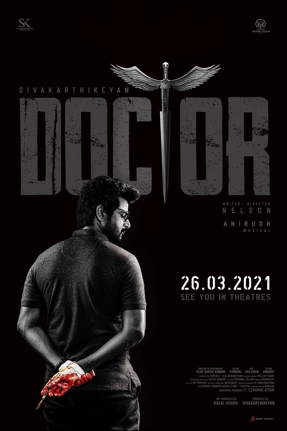 Tamil poster of the movie Doctor