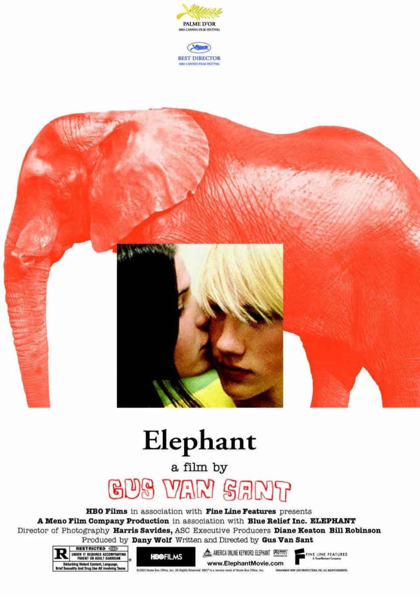 L'affiche du film Elephant v.f.