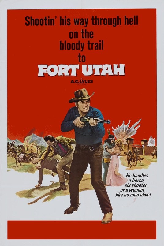 L'affiche du film Fort Utah