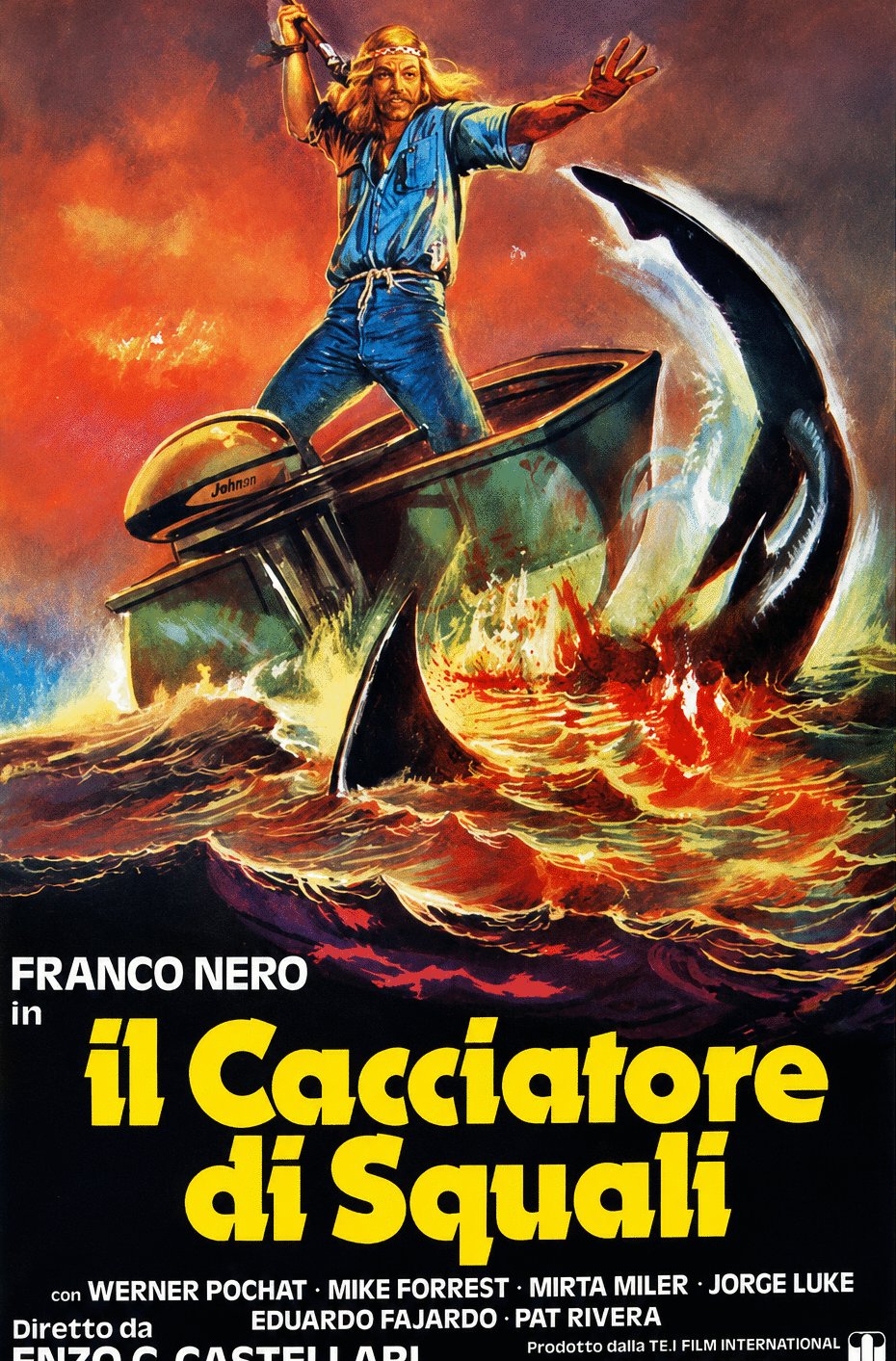 L'affiche du film Le Chasseur de monstres [1979]