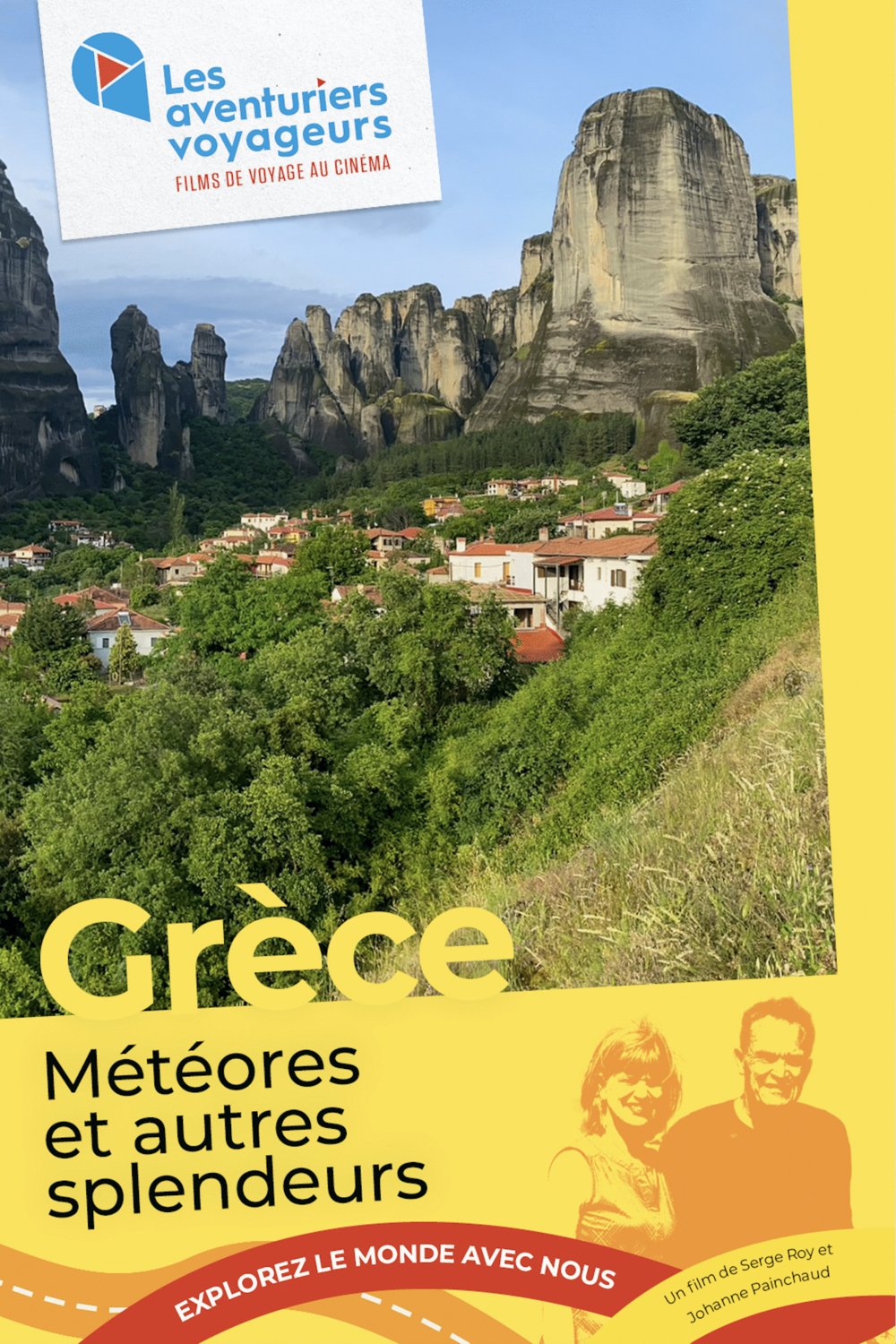 Poster of the movie Les aventuriers voyageurs: Grèce - Météores et autres splendeurs [2024]