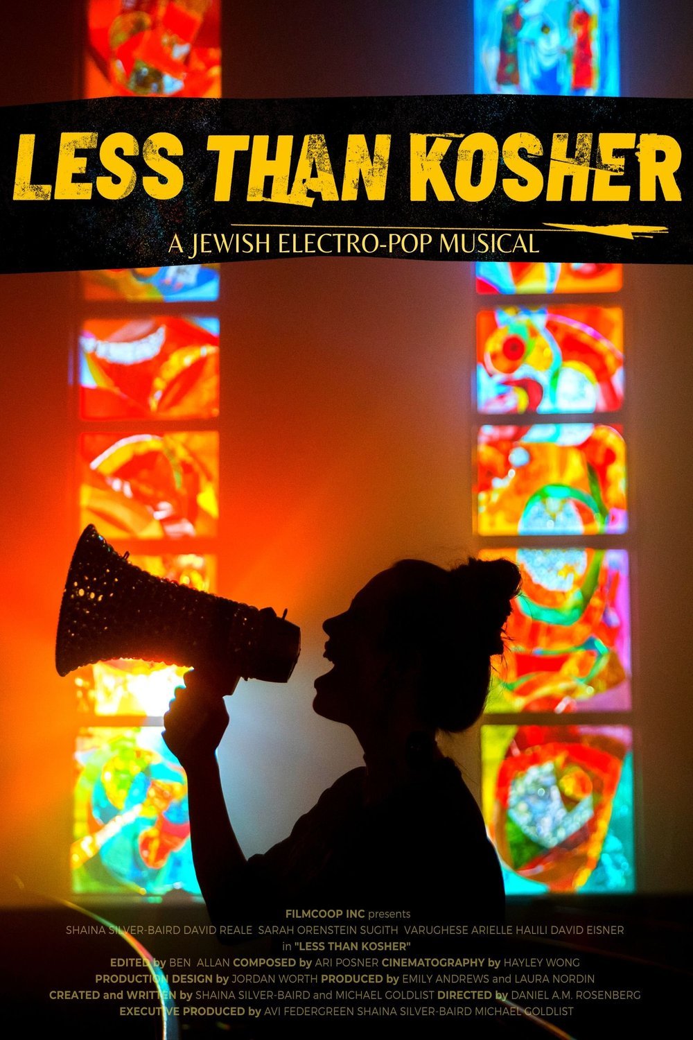 L'affiche du film Less Than Kosher [2023]