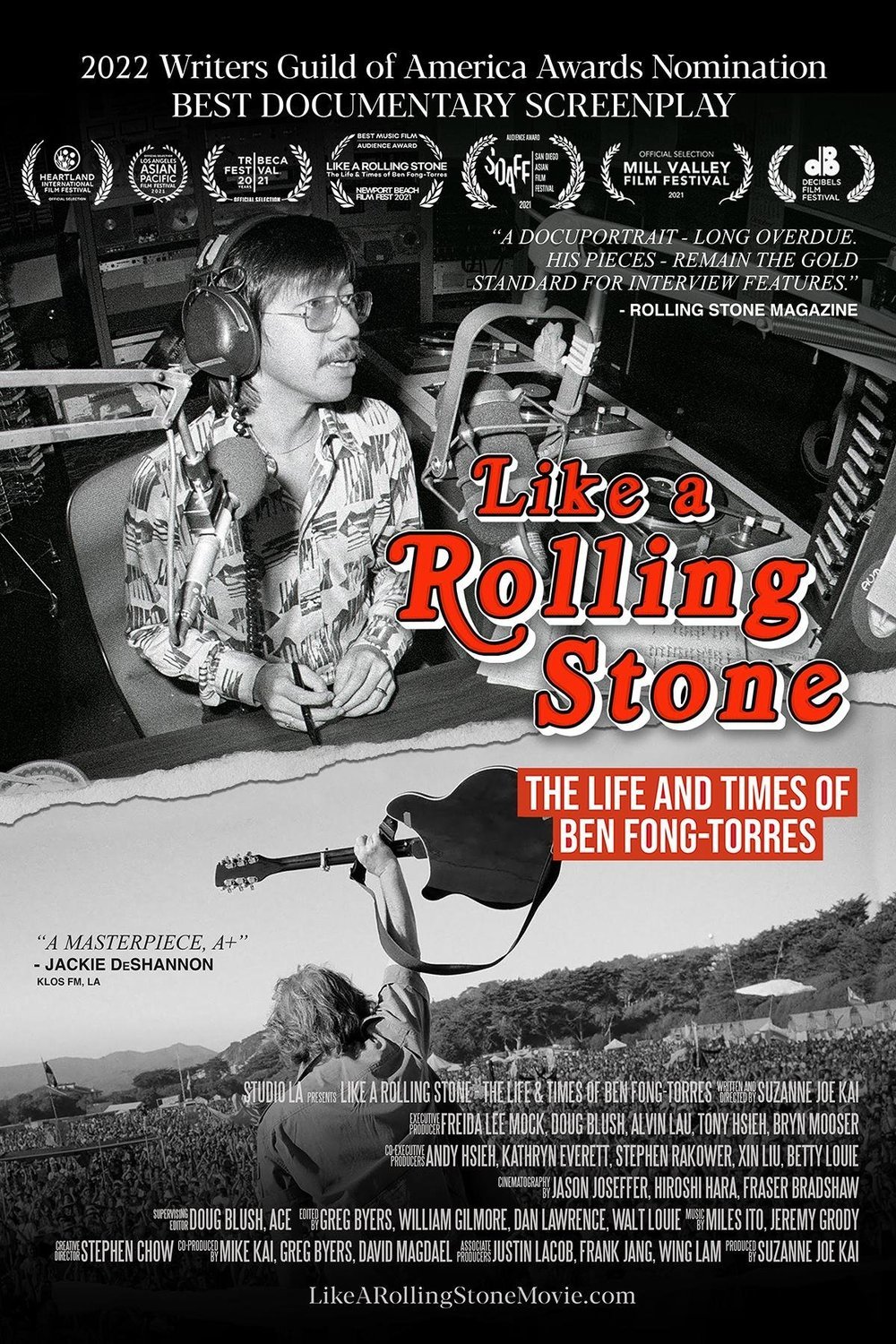 L'affiche du film Like a Rolling Stone: The Life & Times of Ben Fong-Torres
