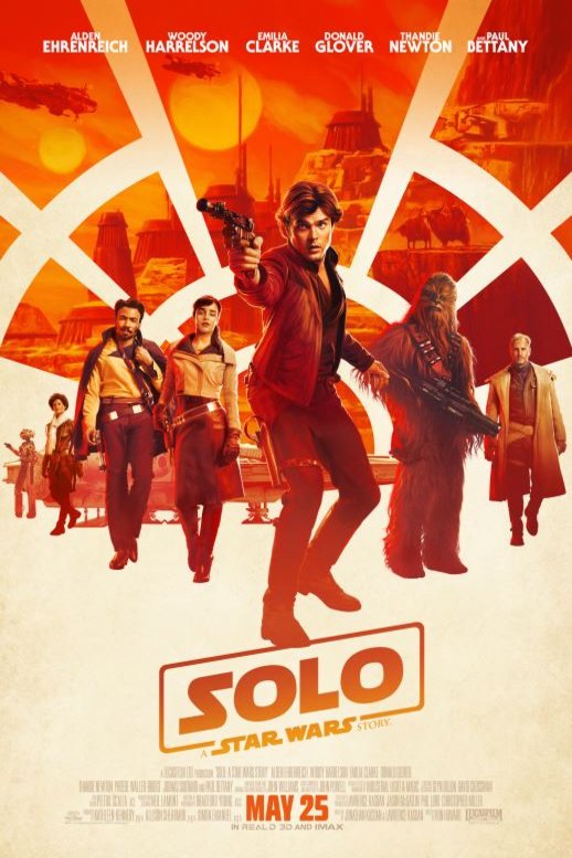 L'affiche du film Solo: A Star Wars Story
