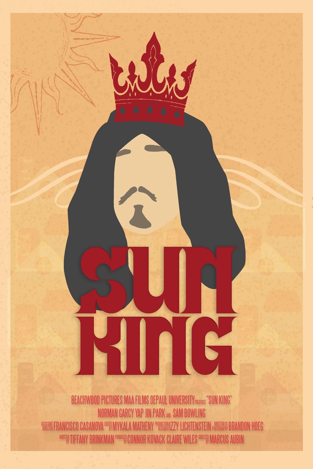 L'affiche du film Sun King