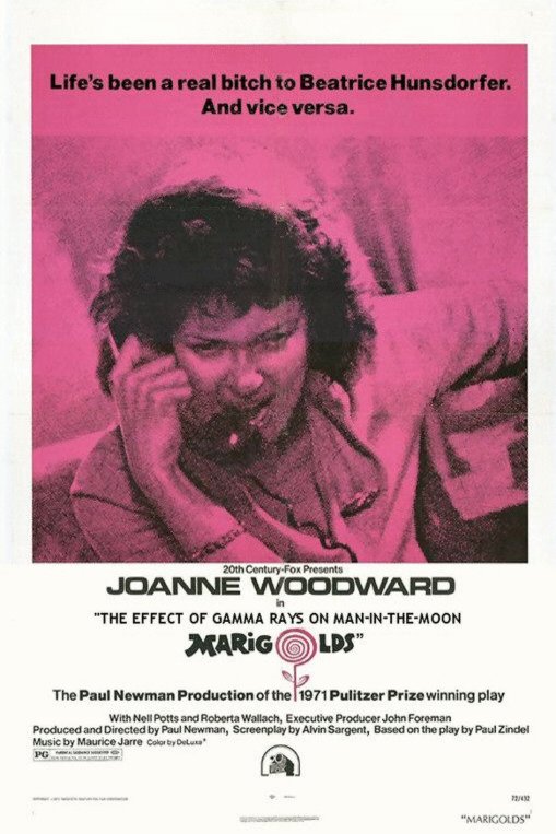 L'affiche du film The Effect of Gamma Rays on Man-in-the-Moon Marigolds