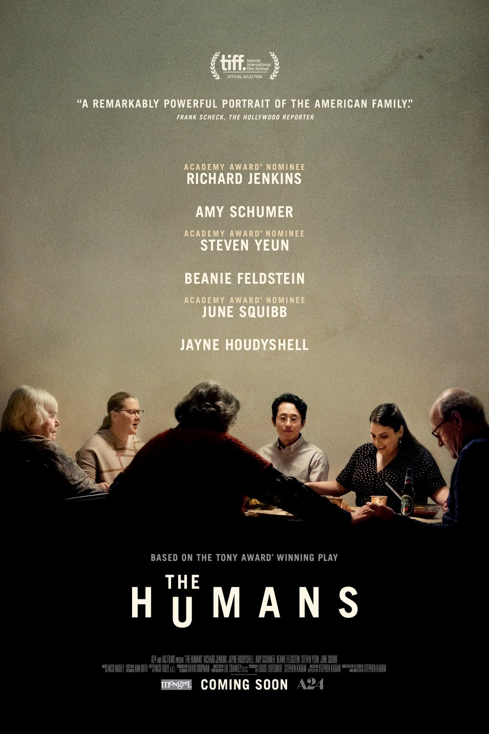 L'affiche du film The Humans