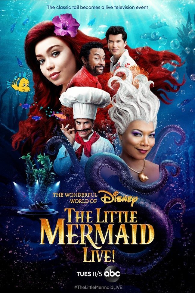L'affiche du film The Little Mermaid Live!