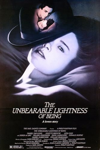 L'affiche du film The Unbearable Lightness of Being