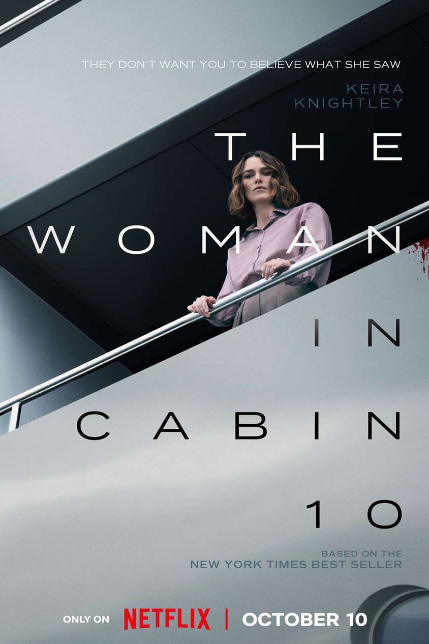 L'affiche du film The Woman in Cabin 10