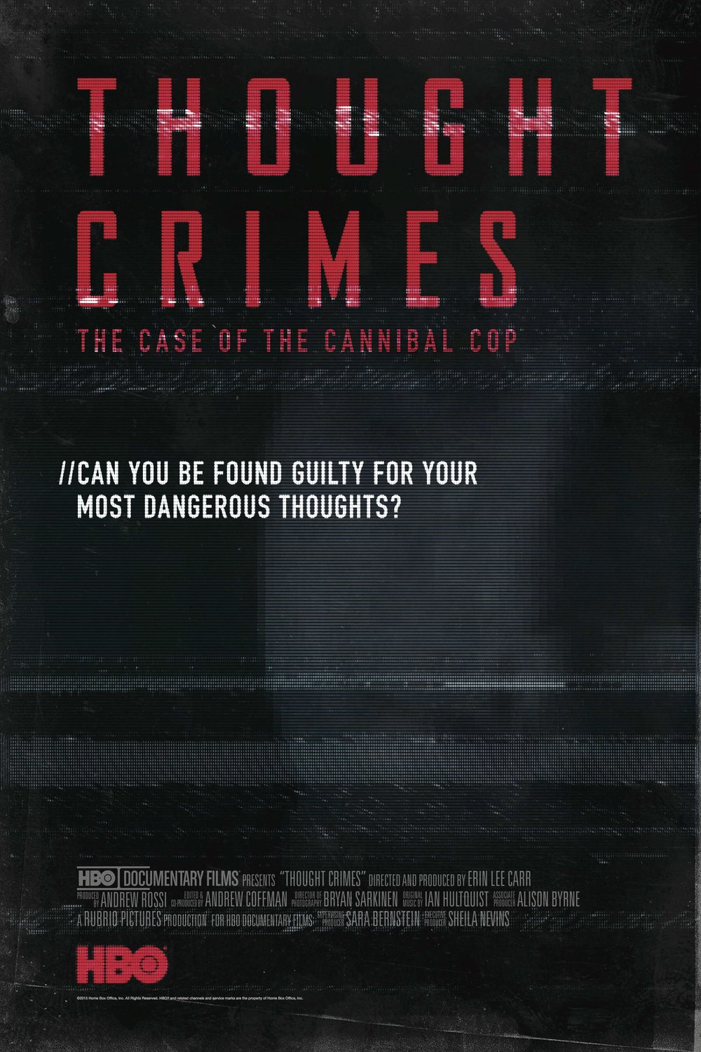 L'affiche du film Thought Crimes: The Case of the Cannibal Cop
