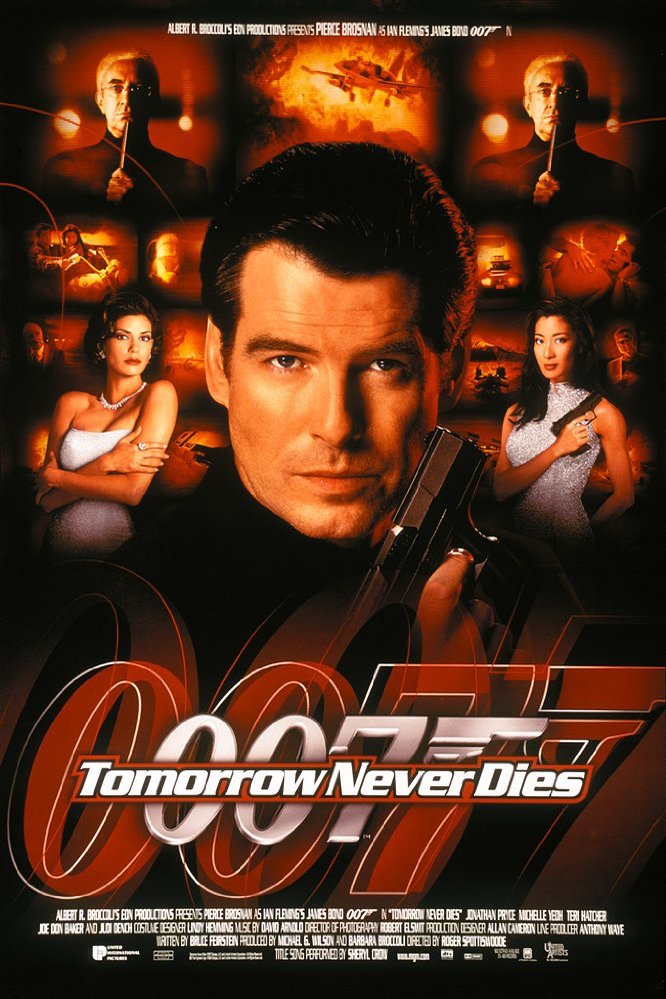 L'affiche du film Tomorrow Never Dies