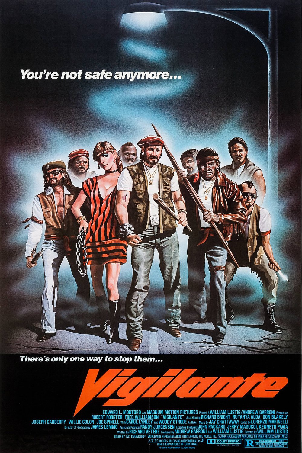 L'affiche du film Vigilante