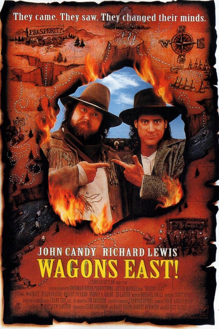 Poster of the movie Wagons East