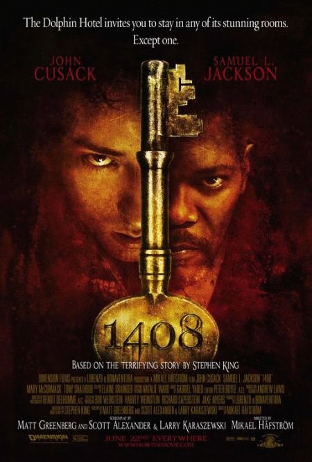 L'affiche du film 1408 v.f.