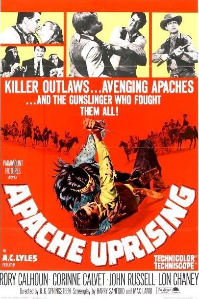 L'affiche du film Apache Uprising