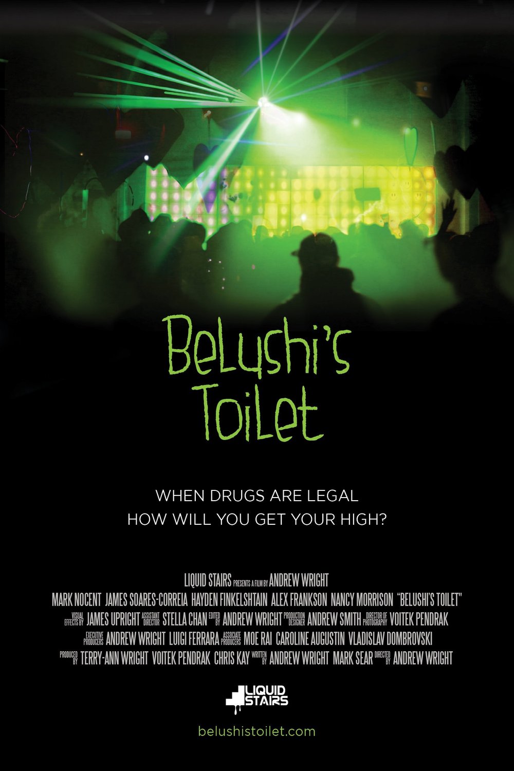 L'affiche du film Belushi's Toilet