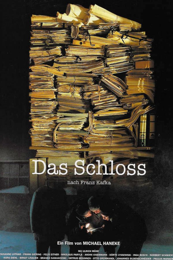 German poster of the movie Das Schloss