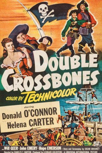 L'affiche du film Double Crossbones