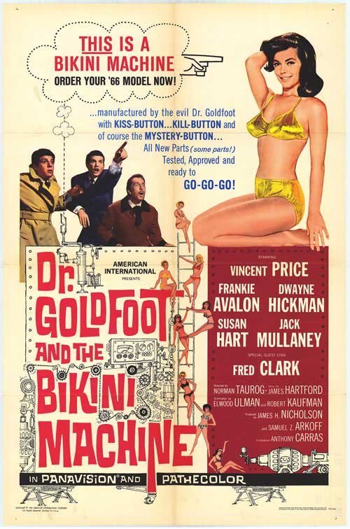L'affiche du film Dr. Goldfoot and the Bikini Machine