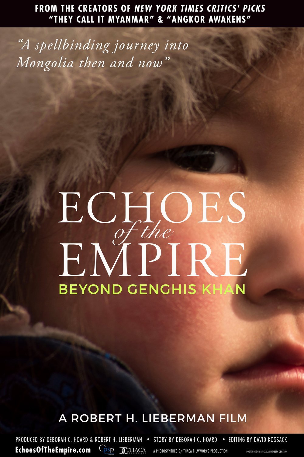 L'affiche du film Echoes of the Empire: Beyond Genghis Khan